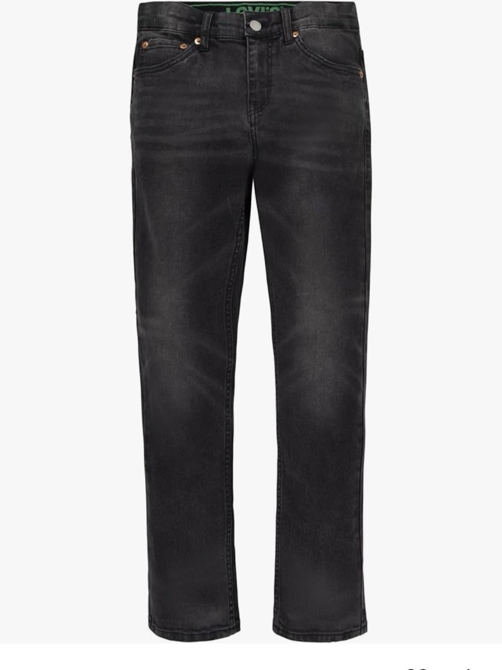 Levi's Boys' 511 Slim Fit Performance Jeans - Grunge Black - Regular 12